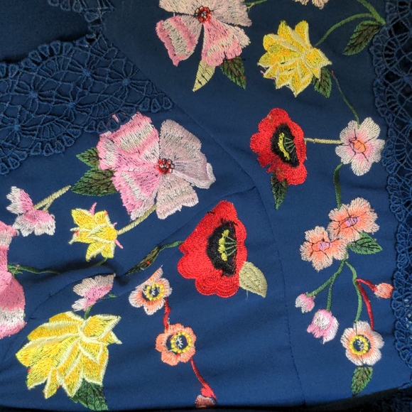 Embroidered ASOS cottagecore dress - Picture 6 of 9